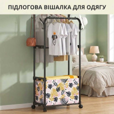 Подвійна стійка для одягу на колесах AND 5-6036 Подвійна стійка для одягу на колесах AND 5-6036