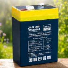 Акумуляторна батарея JANSVARKA 6В 4,5Ач AGM гелева необслуговувана