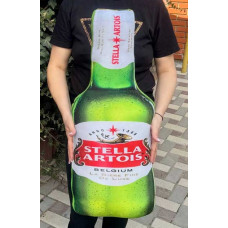 М'яка подушка-іграшка антистрес 3D Пиво STELLA ARTOIS (Стелла Артуа) 75 см М'яка подушка-іграшка антистрес 3D Пиво STELLA ARTOIS (Стелла Артуа) 75 см
