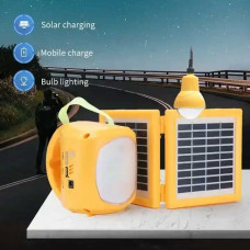 Акумуляторний ручний ліхтар Power Master із сонячною панеллю — Світлодіодний LED ліхтарик для блекауту