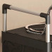 Полиця для взуття підлогова на 4 секції 100×63×28 см, шафа для зберігання взуття
