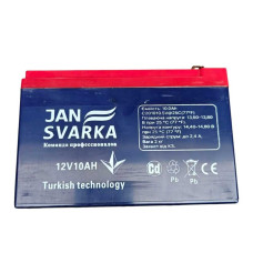 АКБ JANSVARKA 12V 10Ah для акумуляторного обприскувача