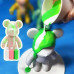 Набір для творчості Флюїдний ведмедик DIY Creative Fluid Bear 23 см (3 фарби) — Рідкий акрил, арт-подарунок Набір для творчості Флюїдний ведмедик DIY Creative Fluid Bear 23 см (3 фарби) — Рідкий акрил, арт-подарунок