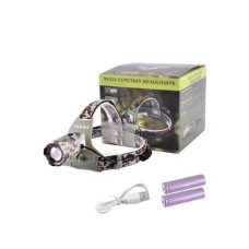 Налобний ліхтарик із зумом та акумулятором HeadLamp 50042 (діод T6, USB) — Ліхтар на голову Налобний ліхтарик із зумом та акумулятором HeadLamp 50042 (діод T6, USB) — Ліхтар на голову