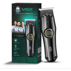 Акумуляторний тример для бороди та окантовки, Машинка VGR з USB Type-C та двома швидкостями Акумуляторний тример для бороди та окантовки, Машинка VGR з USB Type-C та двома швидкостями