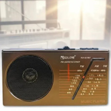 Портативна акустична система Golon RX-921BT, Всехвильове радіо з підтримкою MP3 та USB-зарядкою Портативна акустична система Golon RX-921BT, Всехвильове радіо з підтримкою MP3 та USB-зарядкою