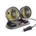 Автомобільний вентилятор подвійний Vehicle Fan 12V (8W, 360°, 10см) Автомобільний вентилятор подвійний Vehicle Fan 12V (8W, 360°, 10см)