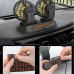 Автомобільний вентилятор подвійний Vehicle Fan 12V (8W, 360°, 10см) Автомобільний вентилятор подвійний Vehicle Fan 12V (8W, 360°, 10см)