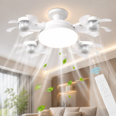 Мультифункціональний LED-світильник із вентилятором та потрійним спектром світла Мультифункціональний LED-світильник із вентилятором та потрійним спектром світла