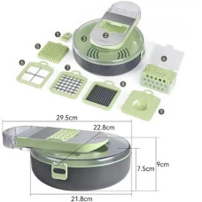 Складана овочерізка-мультислайсер 9 в 1 Vegetable Cutter 10122 Складана овочерізка-мультислайсер 9 в 1 Vegetable Cutter 10122
