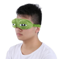 Плюшева маска Frog Ice Eye Mask — ваш затишок у будь-якій подорожі