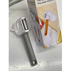 Безпечна овочечистка-контейнер Store Fruit Peeler для фруктів та овочів 10134 Безпечна овочечистка-контейнер Store Fruit Peeler для фруктів та овочів 10134