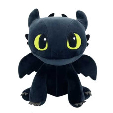 Плюшева іграшка Star Toys Дракон Беззубик 45 см чорна 45 см Плюшева іграшка Star Toys Дракон Беззубик 45 см чорна 45 см