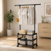 Стійка для одягу та взуття підлогова SINGLE-POLE SHOE and HAT RACK 107-2 Стійка для одягу та взуття підлогова SINGLE-POLE SHOE and HAT RACK 107-2
