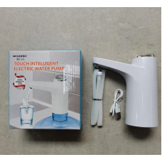 Зручна помпа для води акумуляторна та електрична, диспенсер з USB-зарядкою на бутель 5, 10, 19л код 825194