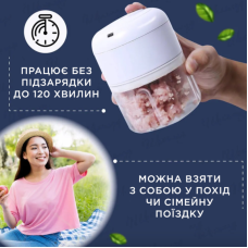 Потужний блендер кухонний акумуляторний та портативний, подрібнювач багатофункціональний для кухні код 813592 Потужний блендер кухонний акумуляторний та портативний, подрібнювач багатофункціональний для кухні код 813592