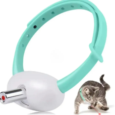 Лазерний нашийник для котів (USB), інтерактивна іграшка з регулюванням довжини та двома режимами код 714925 Лазерний нашийник для котів (USB), інтерактивна іграшка з регулюванням довжини та двома режимами код 714925