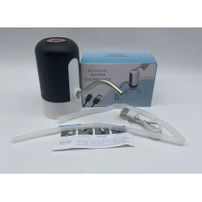 Зручна помпа для води електрична з акумулятором та USB-зарядкою, автоматичний диспенсер для бутля код 295710