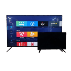Багатофункціональний телевізор 32" 4K Ultra HD та з Wi-Fi, Смарт ТВ з Android 11 для кімнати код 841529